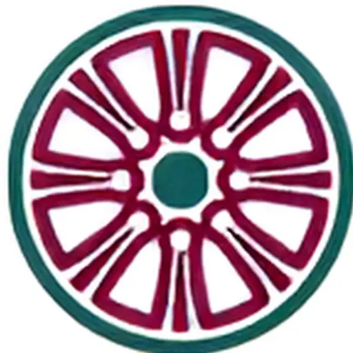 The Gambs, Mucker and Bauman wheel crest, shown in place of a portrait